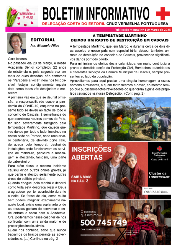 Boletim Informativo Nº119 março 2025